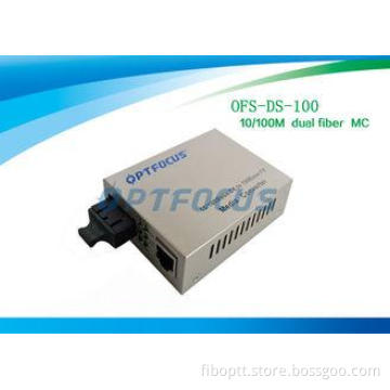 SM Dual Fiber Media Converter 100Km SC External Power 10 /